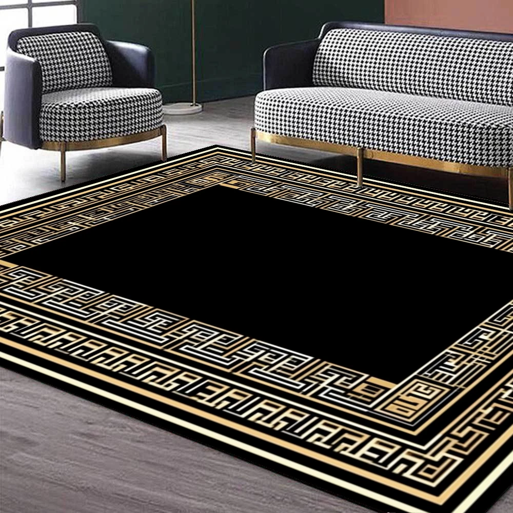 

Modern Minimalist Carpet for Living Room Luxury Style Large Room Rugs for Bedroom Decor Home Washable Non-slip Lounge Floor Mats