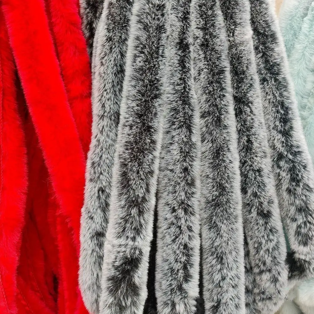 Лента из искусственного меха ручной работы, 1 м