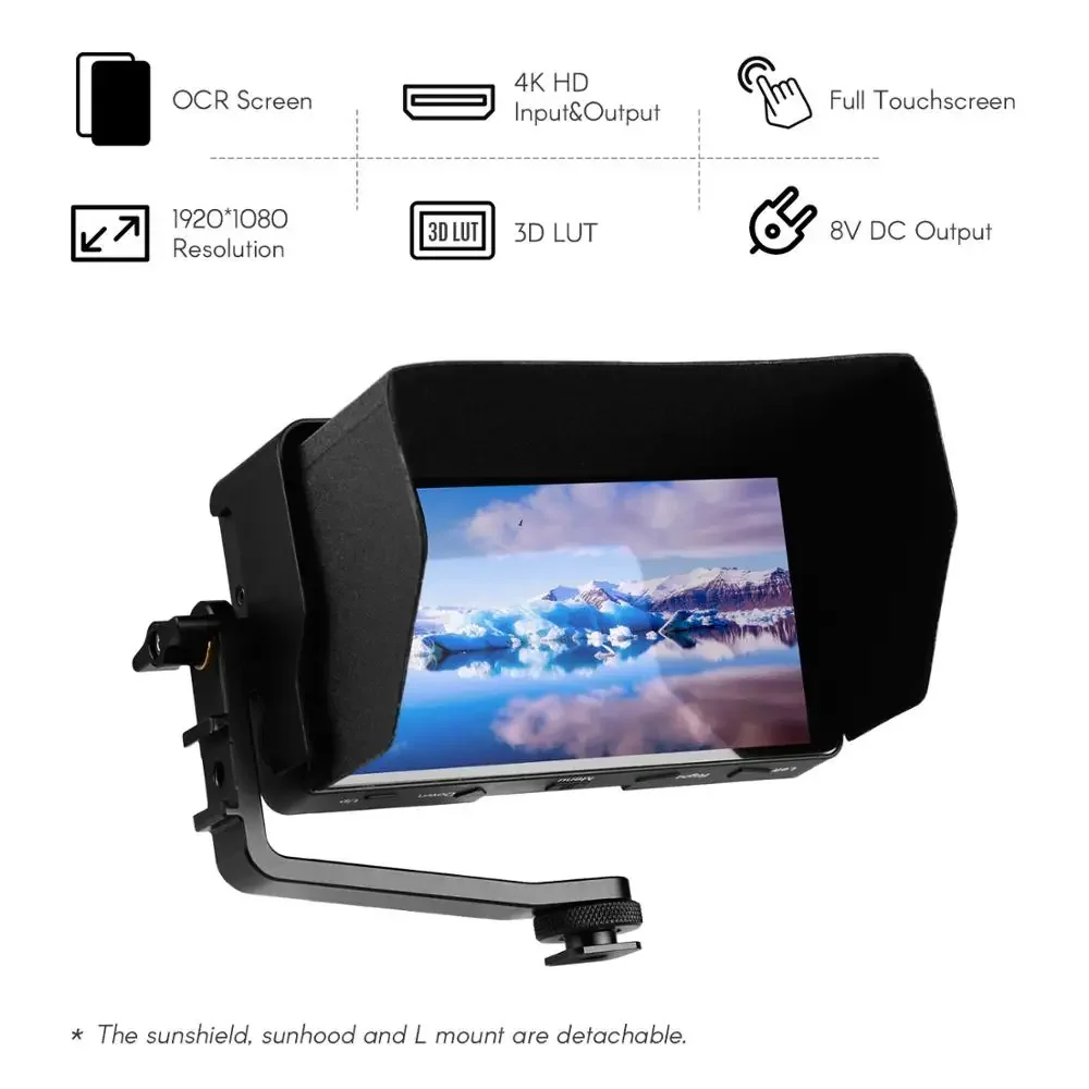 Bestview S6 Plus 4K Touchscreen On-camera Field 5.5