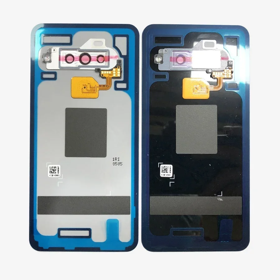 Glass For LG G8S LMG810 LM-G810 LMG810EAW Battery Back Cover Rear Door ThinQ with Camera Lens touch ID fingerprint