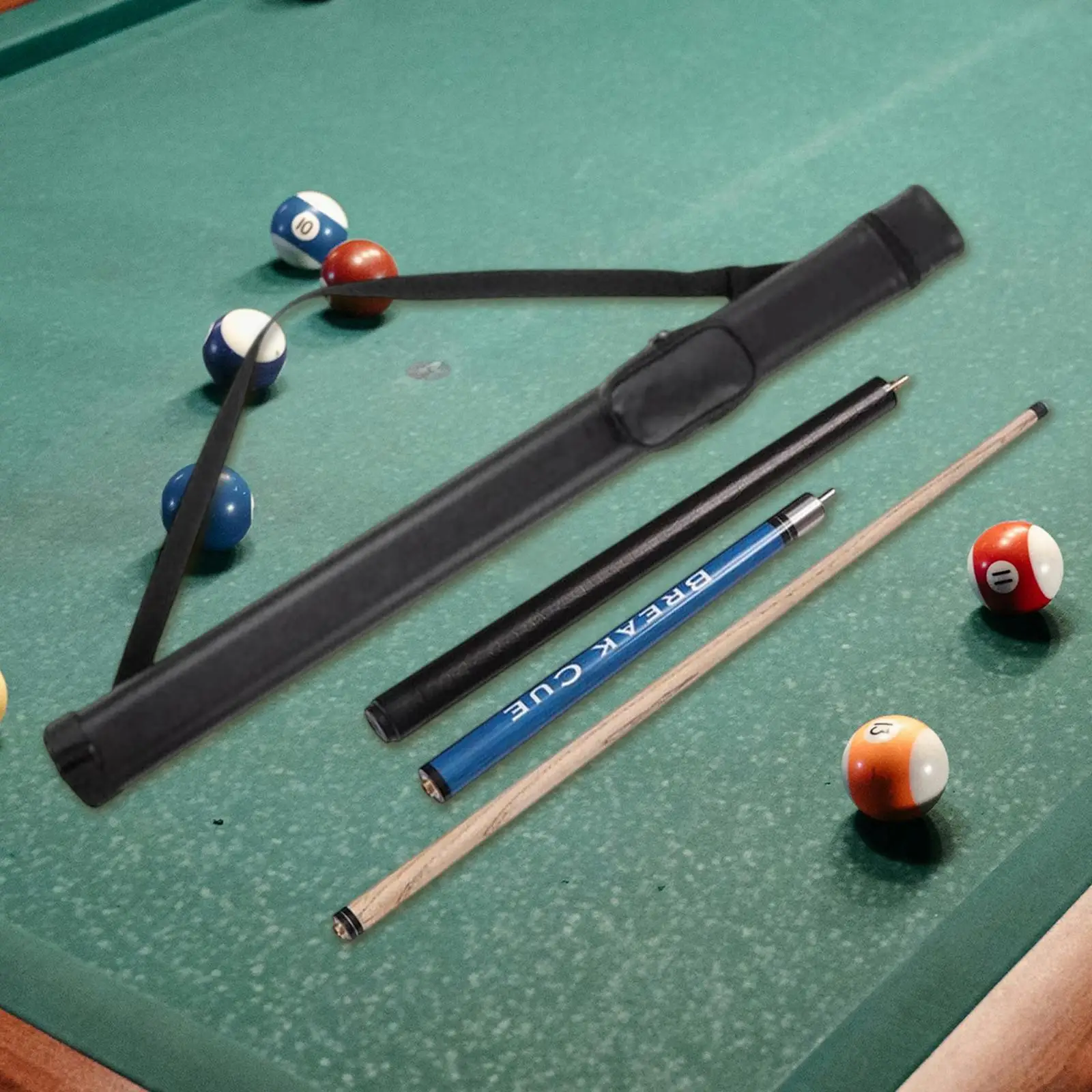 

Бильярдная палка, практичный разделенный портативный 56-дюймовый бильярдный кий для домашней практики, перерыв, прыжок, бильярдный кий, бильярдный кий