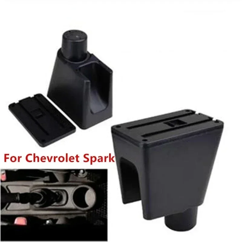 For Chevrolet Spark Armrest Box For Chevrolet Spark 3 III Aveo T200 Car Armrest Storage Box Car Accessories Interior Details