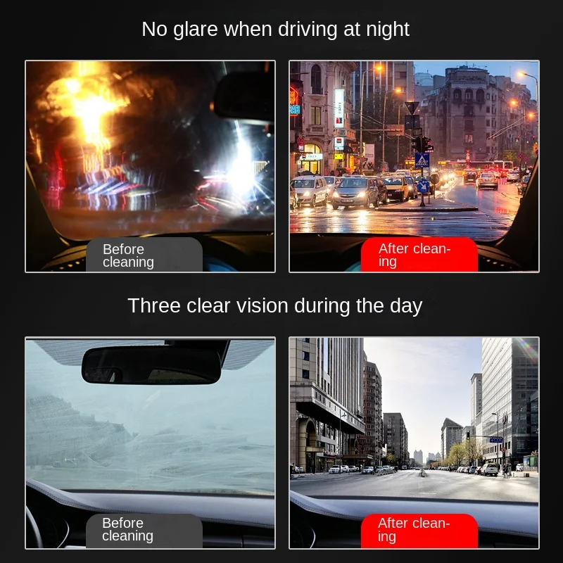 자동차 오일 필름 제거제, 자동차 유리 물 오일 필름 청소, 세차 유리 물 클리너, 얼룩 제거제, 와이퍼 에센스