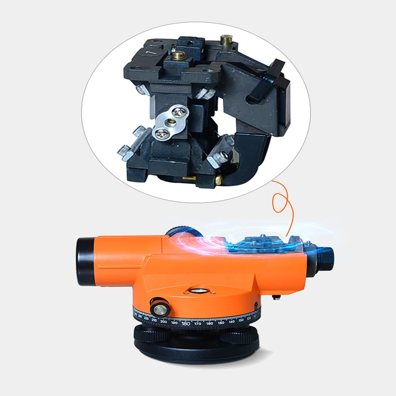 CUPBTNA Instrumento DAL 32J de nivel automático óptico profesional DAL32J herramienta de autonivelación instrumento de medición de ingeniería de nivel automático