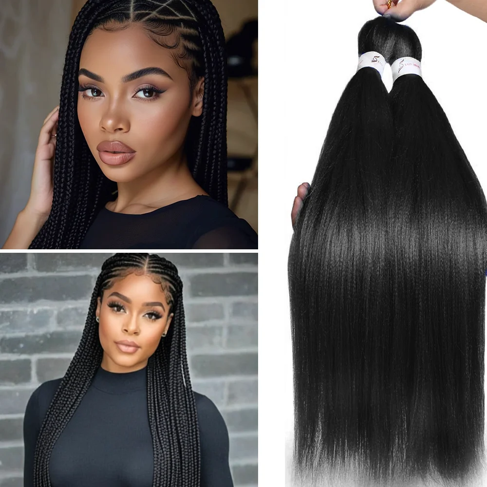 

Предварительно растягивающиеся легко плетеные волосы, вьющиеся плетеные волосы, плетеные волосы Kanekalon, предварительно растягивающиеся косички для наращивания волос