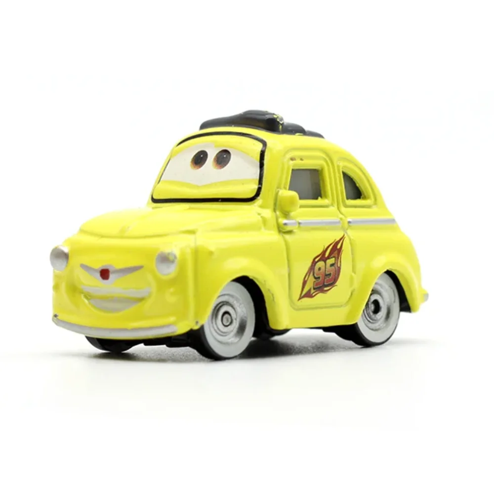 # NIEUWE Kinderen Auto Pixar Cars 2 3 Lightning McQueen Fillmore Frank 1:55 Metalen Model Racewagen Speelgoed Kinderen Verjaardagscadeau