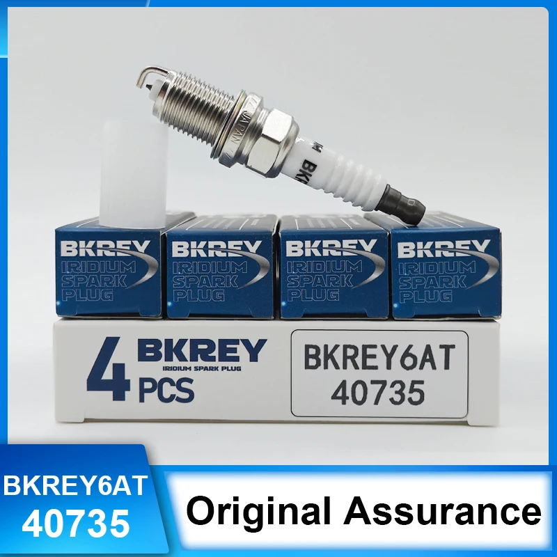 4/20pcs BKR6EYA11 4073 Spark Plugs Candles For Toyota Camry Carina Rav4 I Yaris V1 T19 A1 P1 3S-FE For BKREY6AT 40735