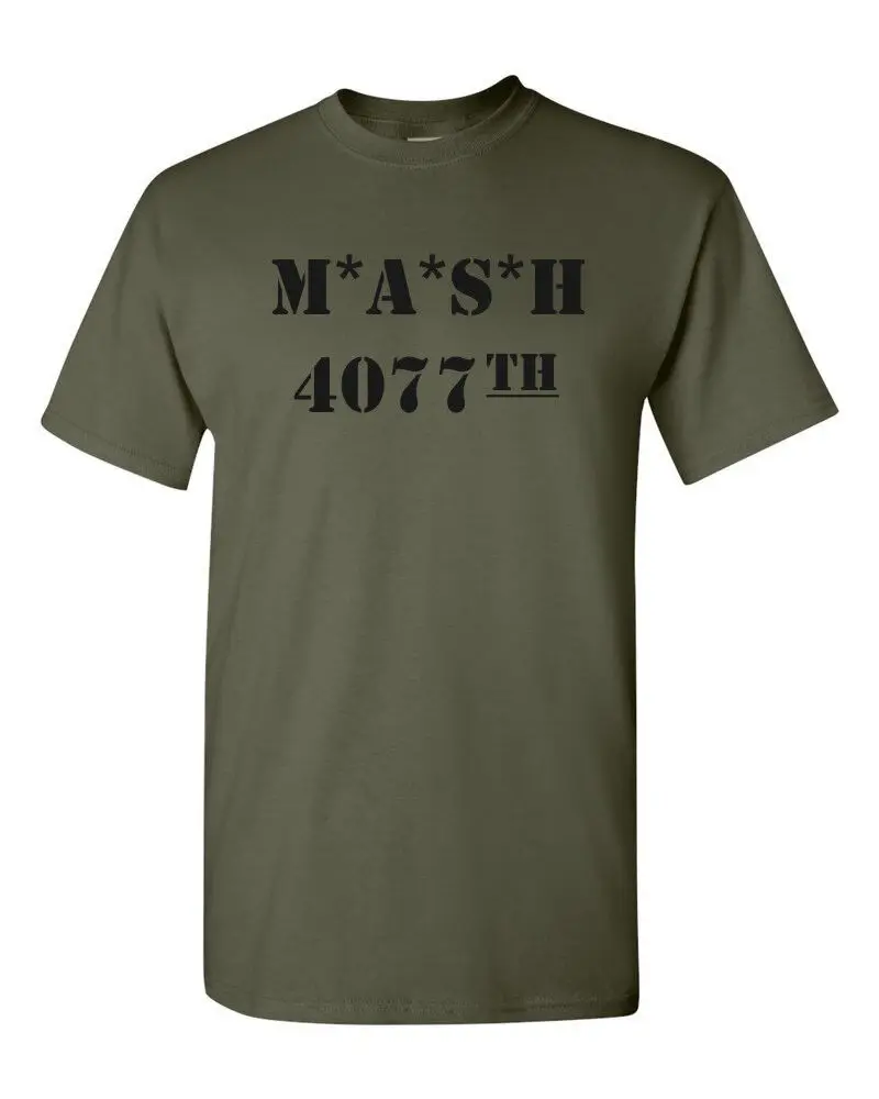 M A S H 4077Th T Shirt Classic Funny Party Vintage Tv Usa Army New 5Xl