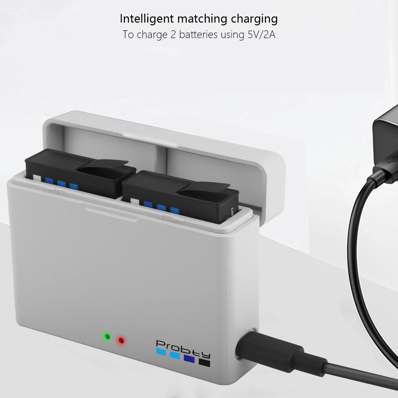 2200mAh For DJI Osmo Action 5 Pro Battery Action 3/4 Camera Batteries and 2 Slots  Fast Charger Action 6 Camera Accessories