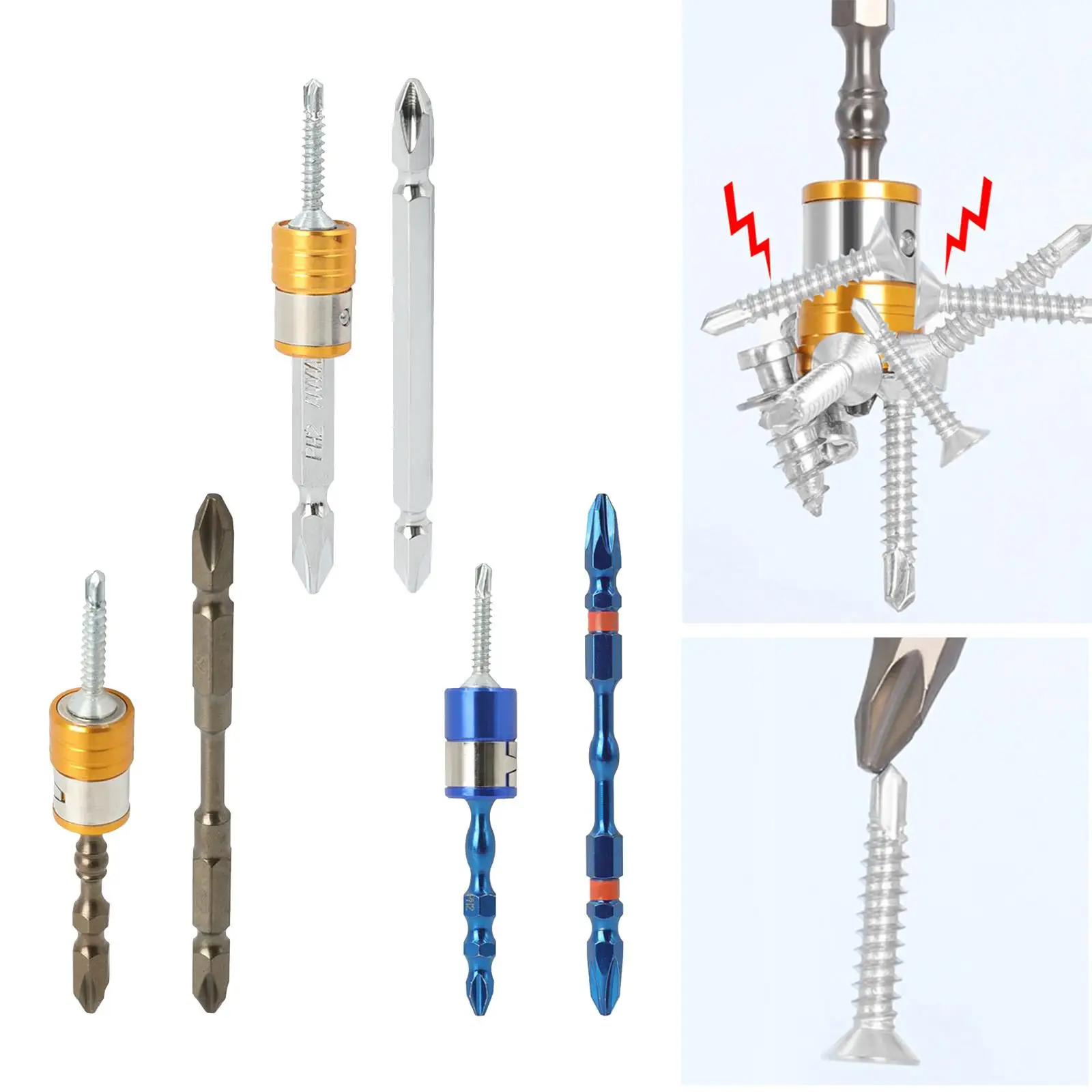 

Electric Screwdriver Bit with Drill Maintenance Repair Hand Tools for Plasterboard Drywall Wood Accessories