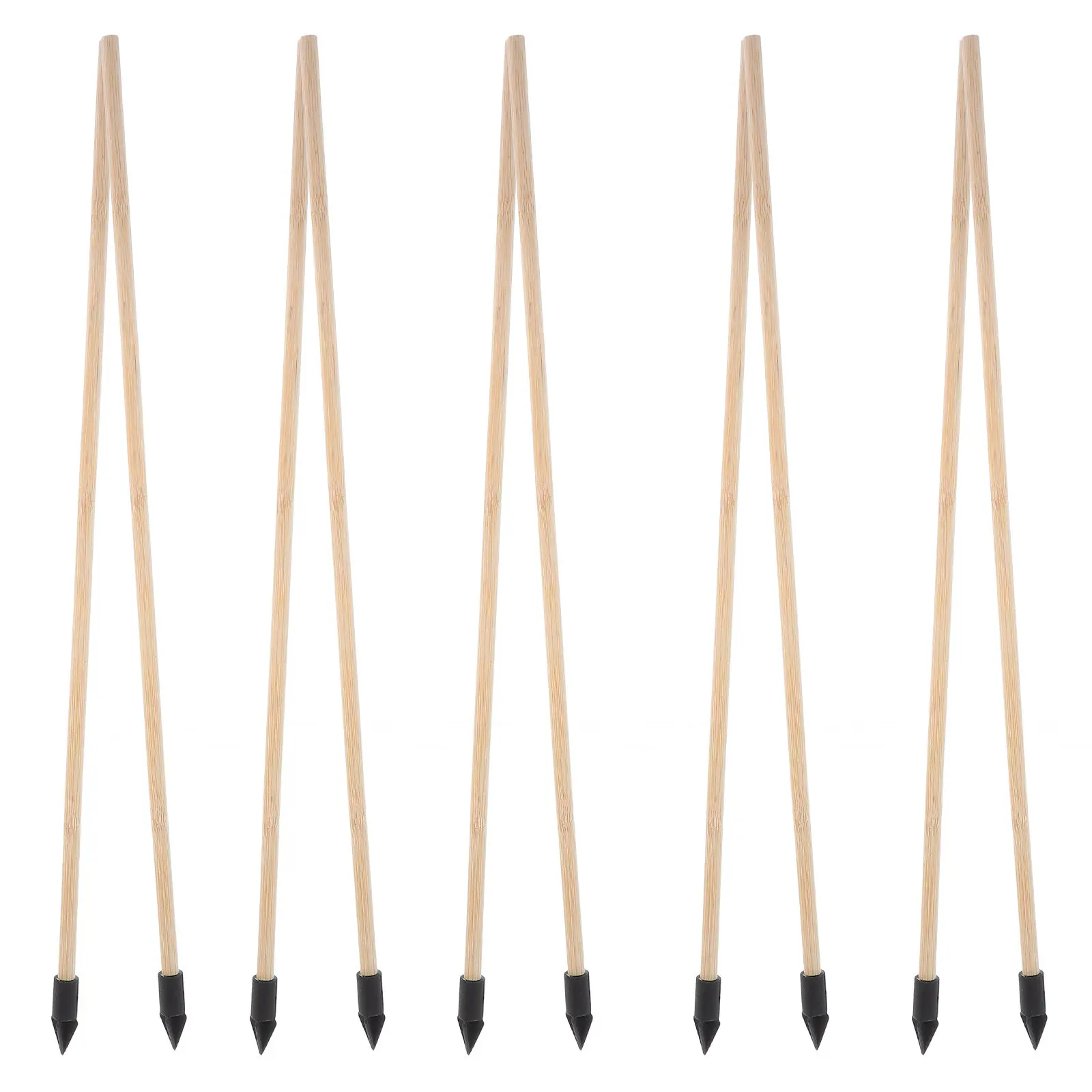 

10Pcs Wooden Arrows for Archery Toss Game Active Play Outdoor Indoor Throwing Activity Gift Arrows for Archery