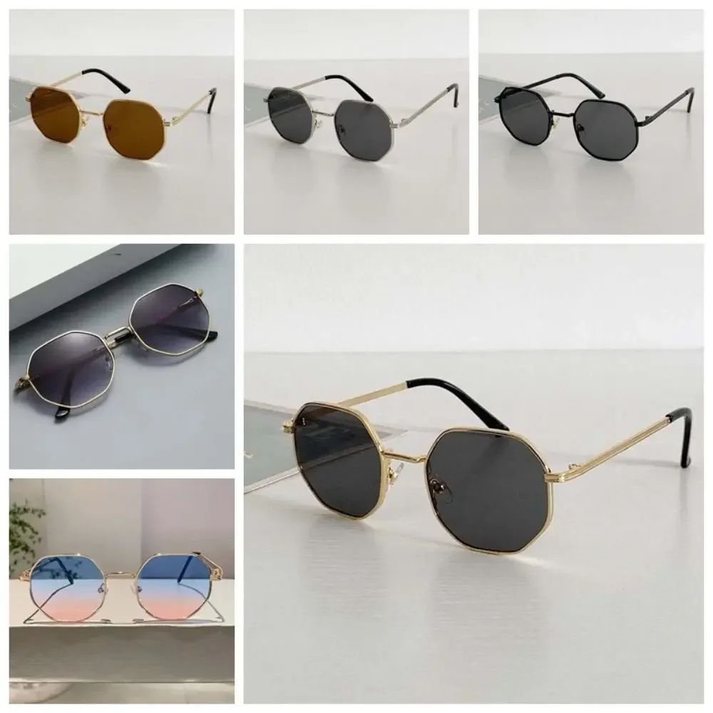 PC خفيفة الوزن ريترو مربع Sunies ظلة نظارات التدرج للجنسين الاستقطاب النظارات الشمسية HD سبيكة المضادة للأشعة فوق البنفسجية نظارات الطرف