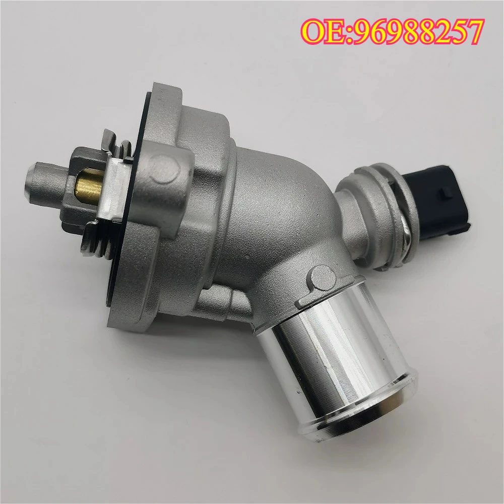 

High quality New For 1/5Pcs 96988257 Original Engine Coolant Thermostat Assembly M300 1.2L 2013-2015