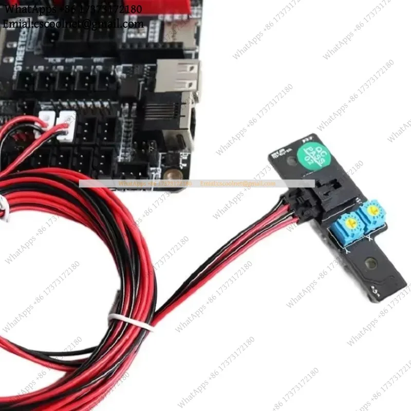 VR2.4 XY Hall Limit Switch Effector Micro Switch with 2M Wire for VORON PCB Series, 3D Printer Accessories