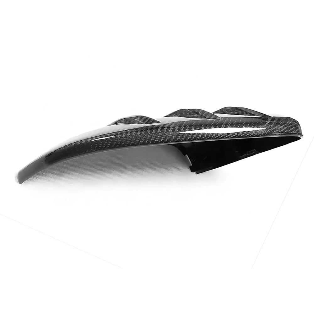 Replacement Rearview Side Mirror Covers Cap For 17-21 Honda Civic FC1 10th Gen VS Style Dry Carbon Fiber Casing Shell