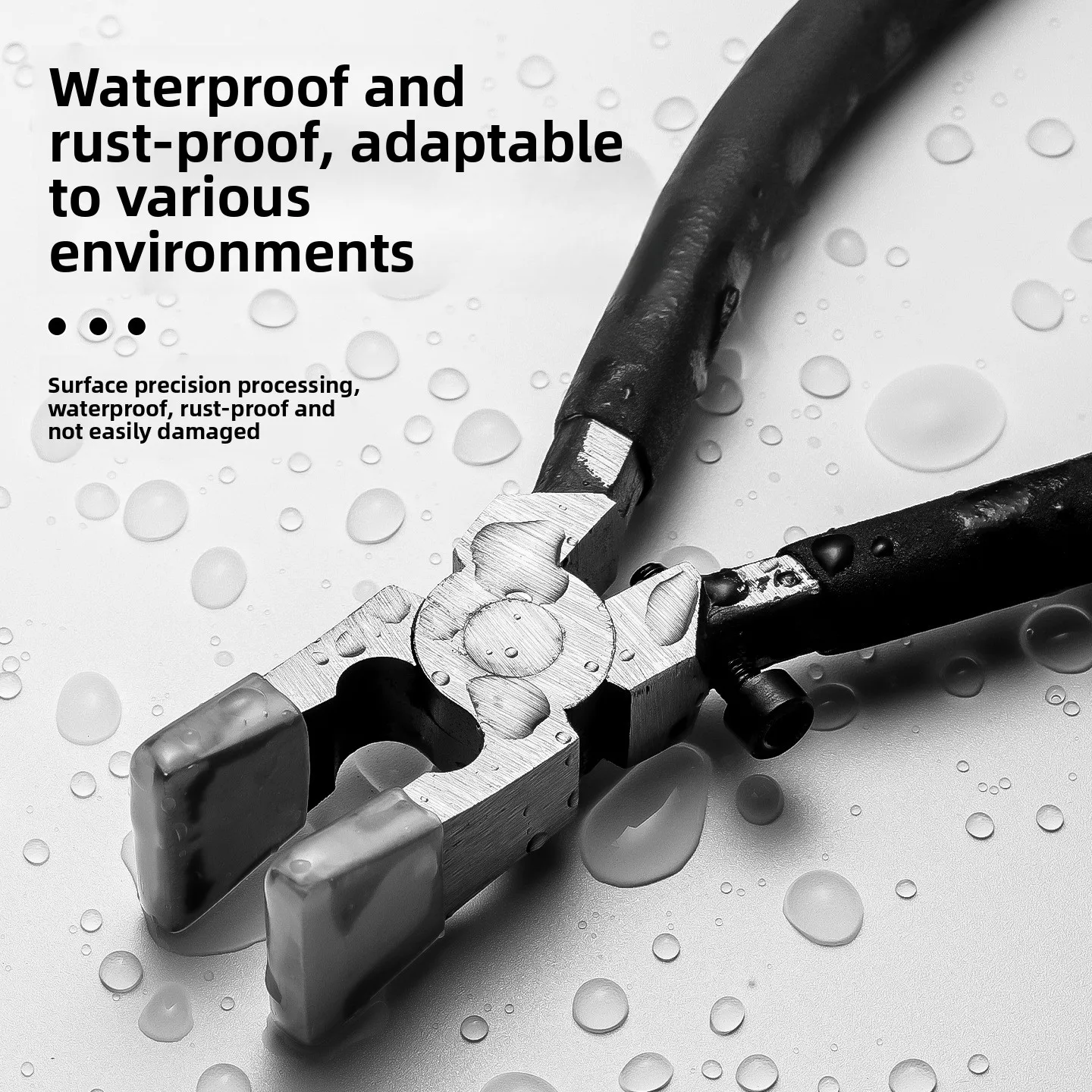 

Новые 8-дюймовые плоскогубцы из хром-ванадиевой стали Taipan - плоский зажимной лезвие с резиновой втулкой, трудосберегающий ручной инструмент