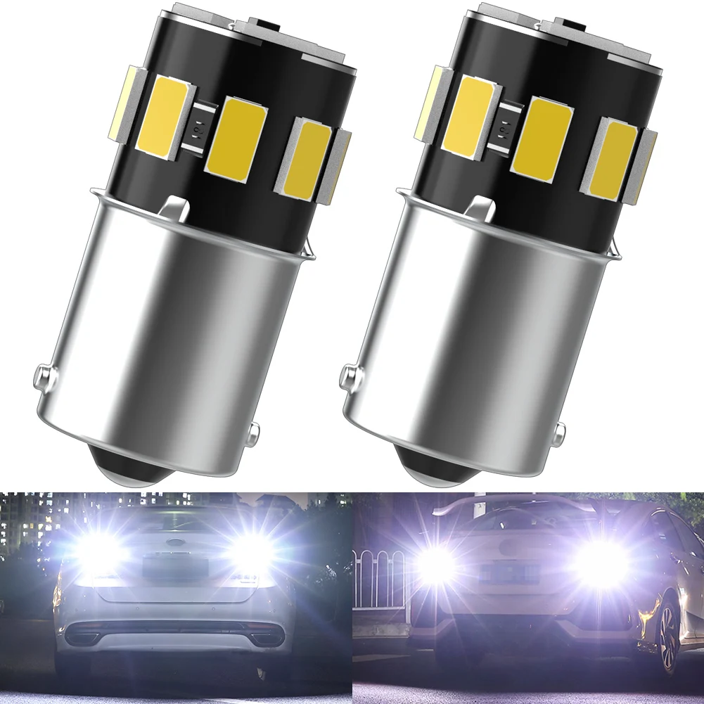 

2pcs 1156 ba15s Led Car Light Bulbs Super Bright High Quality Car Lamp Turn Signal For Volvo XC60 XC90 V70