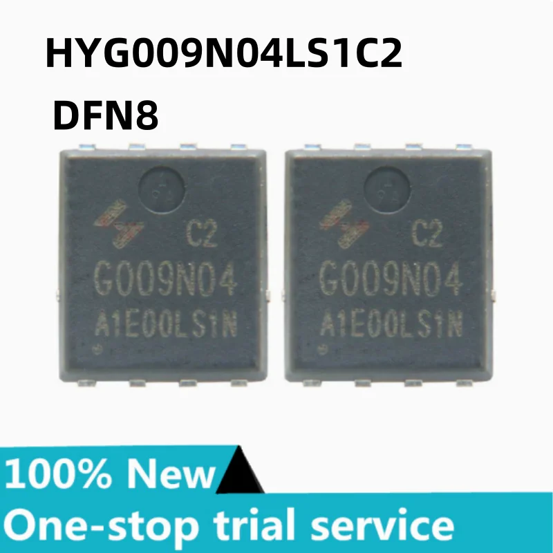 5-50 Uds nuevo Original HYG009N04LS1C2 PDFN8L (5X6 transistor de efecto de campo de vehículo aéreo no tripulado 40V 200A G009N04