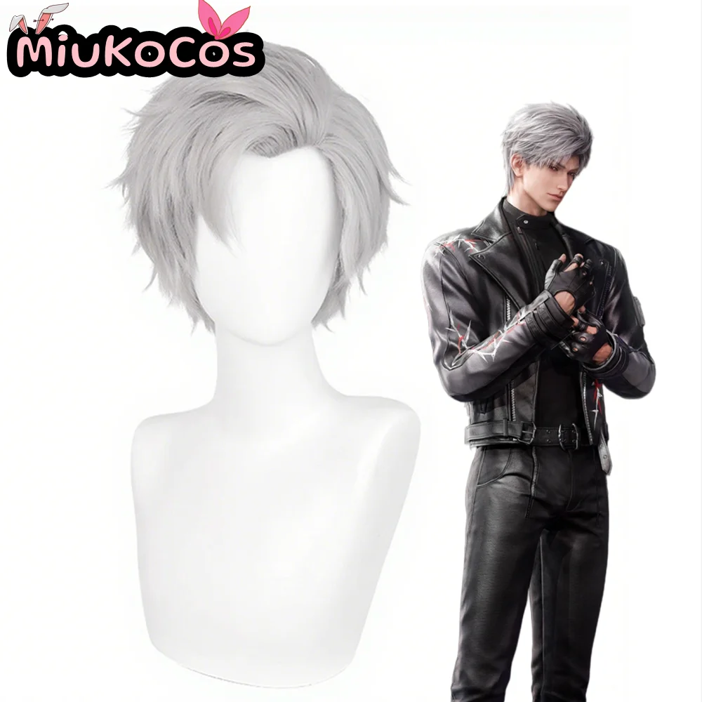 

В НАЛИЧИИ Парик для косплея Sylus MiukoCosplay Game Love and Deepspace Косплей