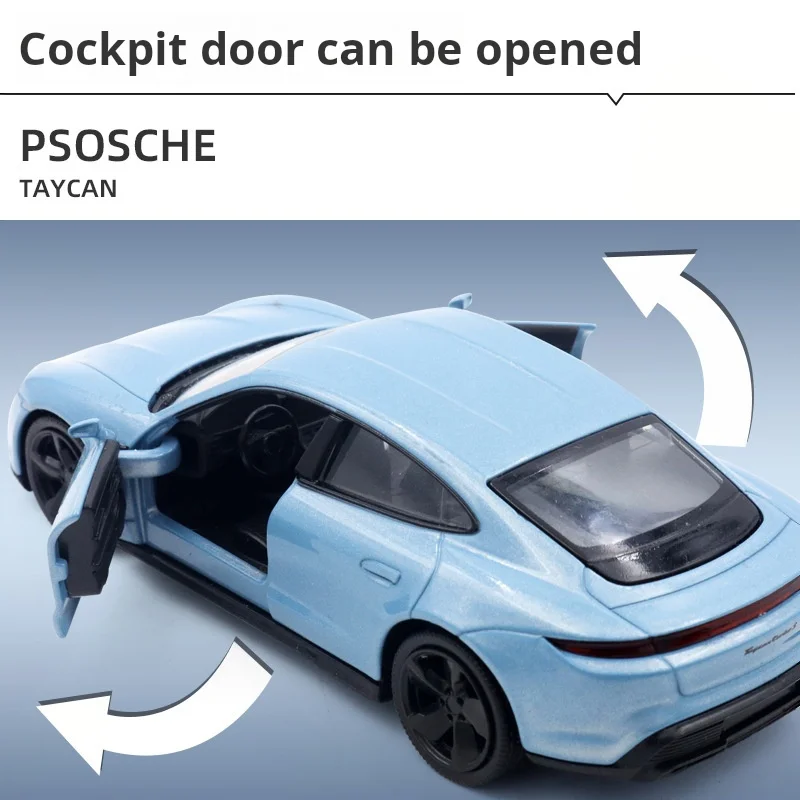 1:36 Porsche Teken Turbo S Simulation Zurückziehen Auto Modell Auto Metall Legierung Spielzeug Auto Kinder Geschenk Sammlung Druckguss auto Modell