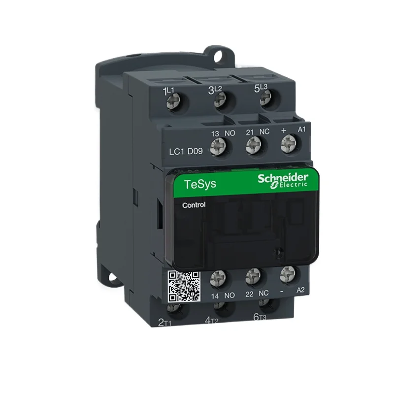 New black Schneider version Three-pole ACcontactor LC1D09 LC1D12 LC1D18 LC1D25 LC1D32 LC1D38 B7C F7C Q7C M7C 24V 110V 220V 380V