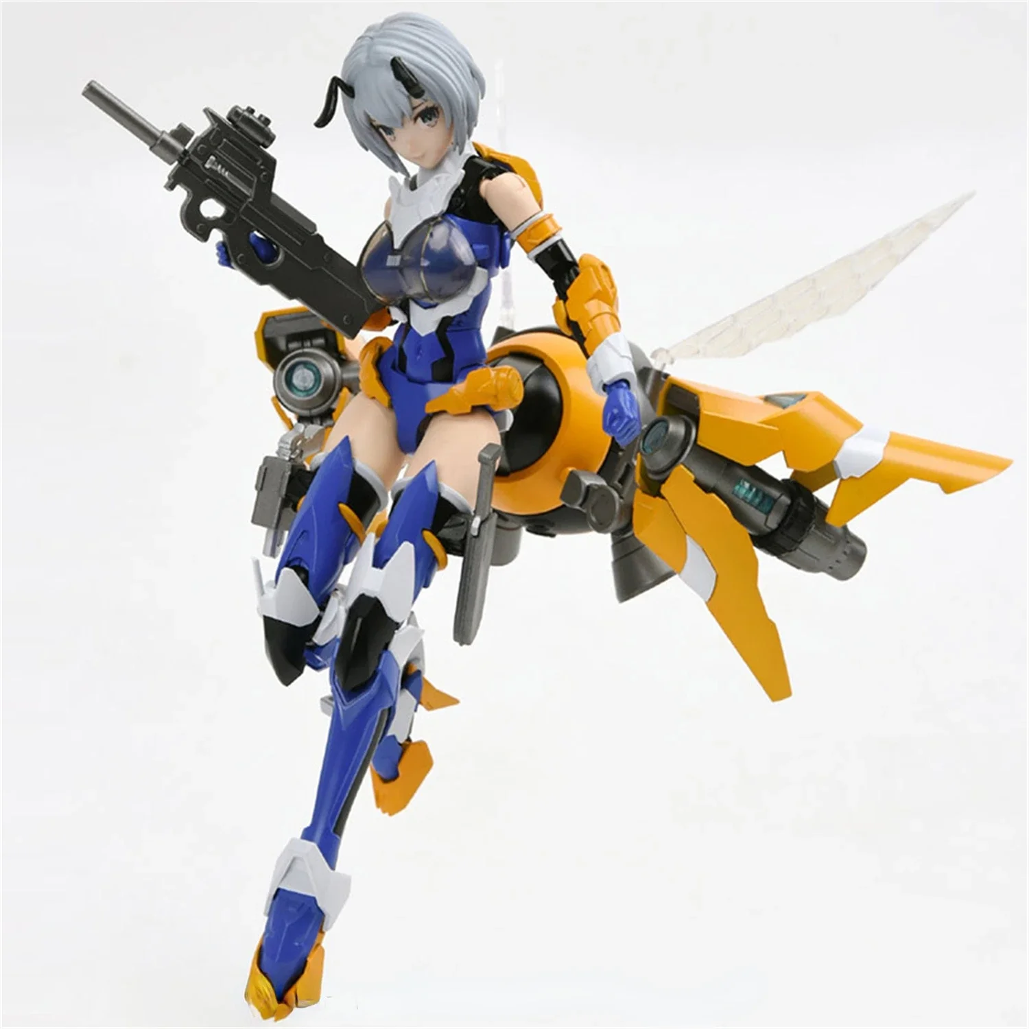 

In Stock Transformation Toy NUKE MATRIX BEE Glaze Early Elite Form Mobile Suit Girl Assembly Action Figure Toy Collection Gift