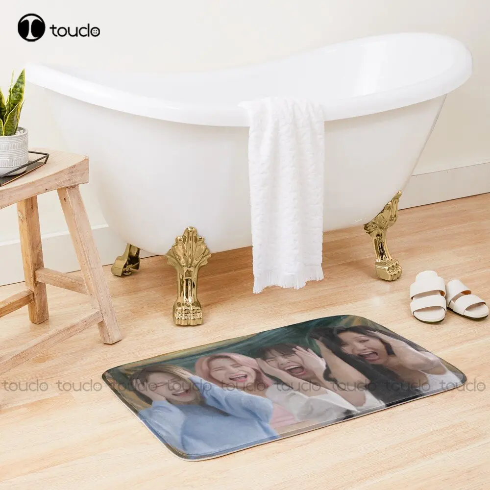 Mamamoo Scream Polymères de bain, tapis de bain pour la douche