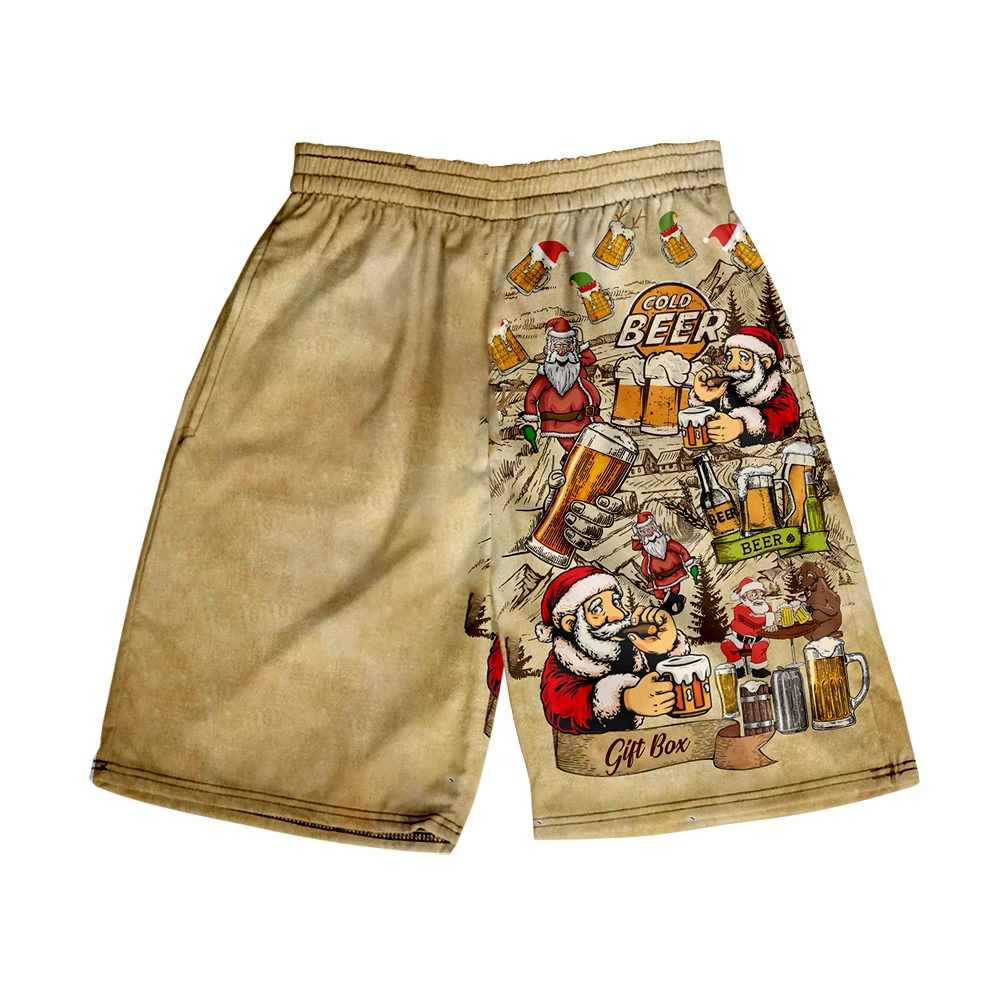 

Beach Shorts Men's and women's clothing 3D digital printing casual shorts Fashion trend couple Pants 17