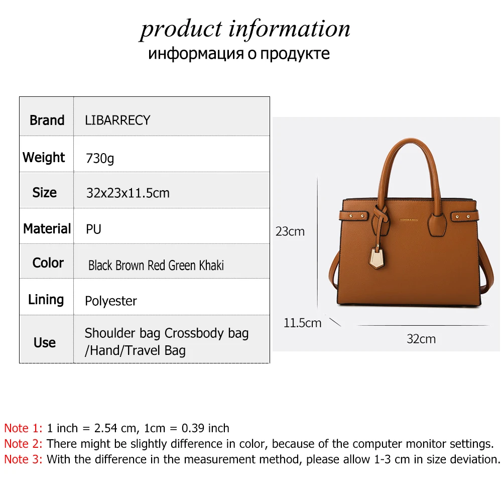 Luxury Designer Multifunctional Women Composite Bag Solid Color High Quality PU Leather Ladies Shoulder Crossbody Bags Sac Femme