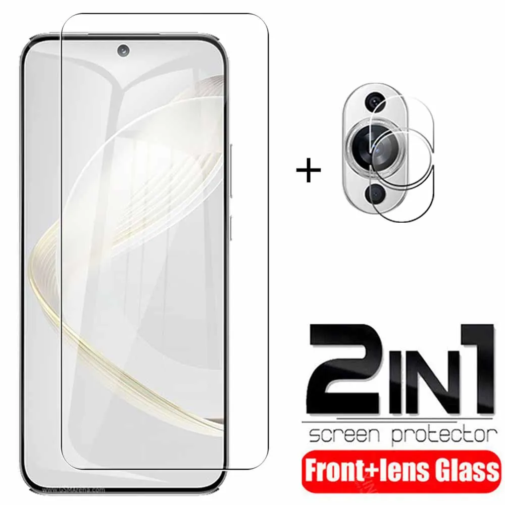 2in1 Tempered Glass Case For Huawei nova 11 Screen Protectors For Huawei Huawey nova 11 nova11 6.7'' Camera Lens Protective Film