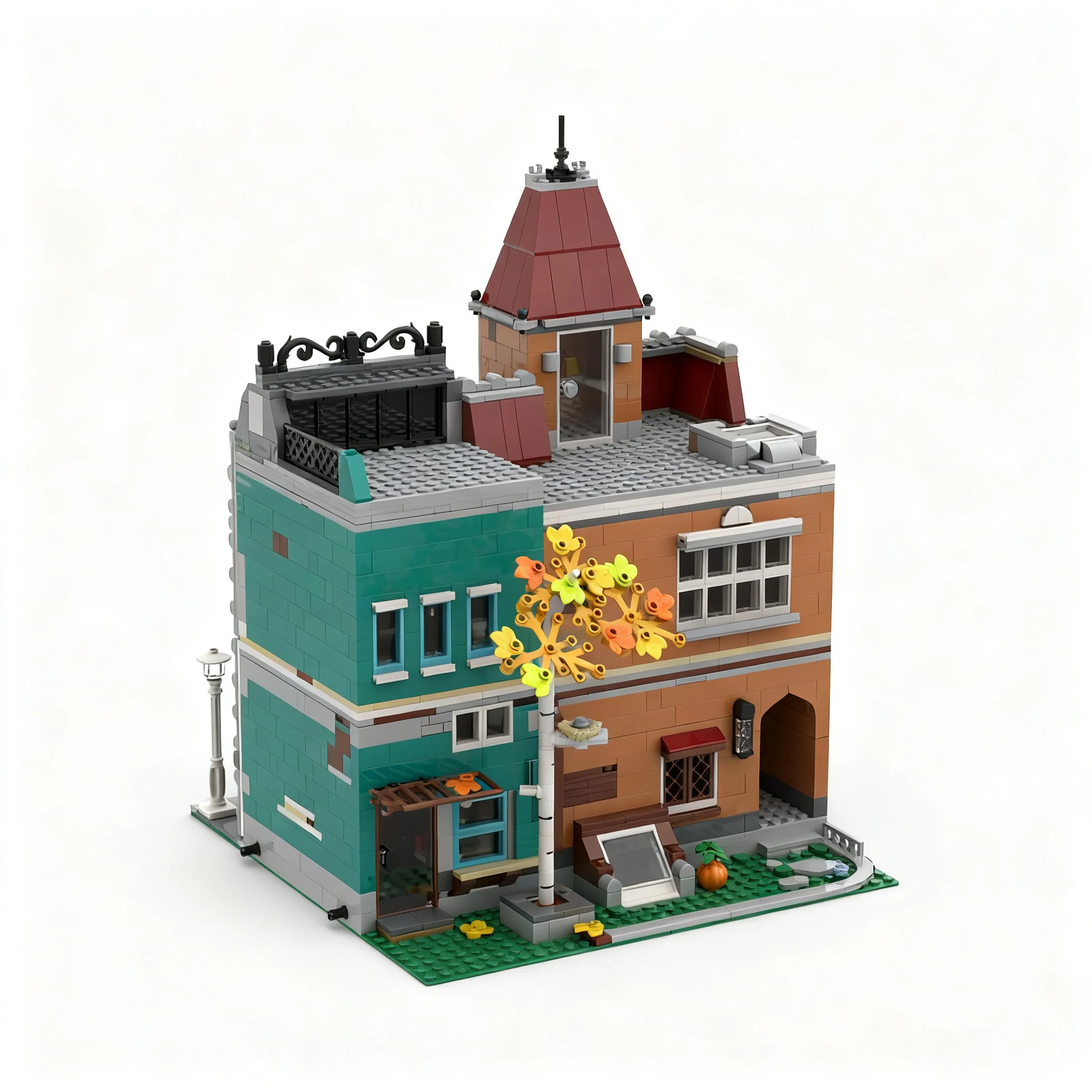 2266 peças MOC Torre do Relógi - Kids Toys Exhibition avaliação e preço