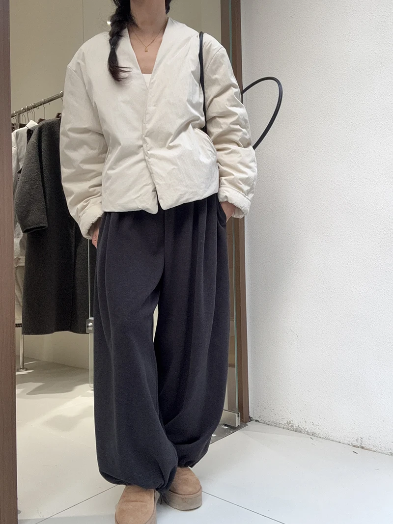 

Куртка-пуховик Bluey Mat ort для женщин: свободный крой, легкая, теплая верхняя одежда с наполнителем из пуха Deep Ay Du, для повседневной носки