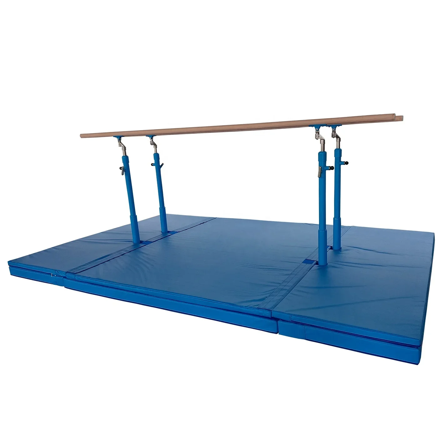 Cheap Professional Artistic gymnastics parallel bars with floor mat