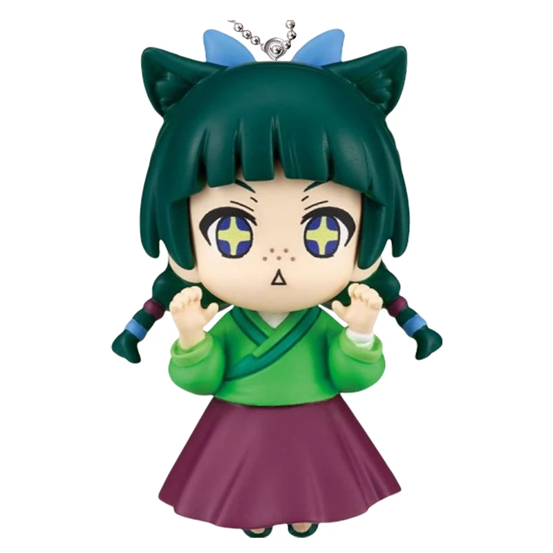 New Genuine The Apothecary Diaries  Maomao Twisted Egg Model Ornament Toy Capsule Toys Surrounding Backpack Pendant Gift