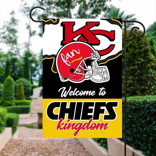 Kansas City Chiefs Football Fans 12x18
