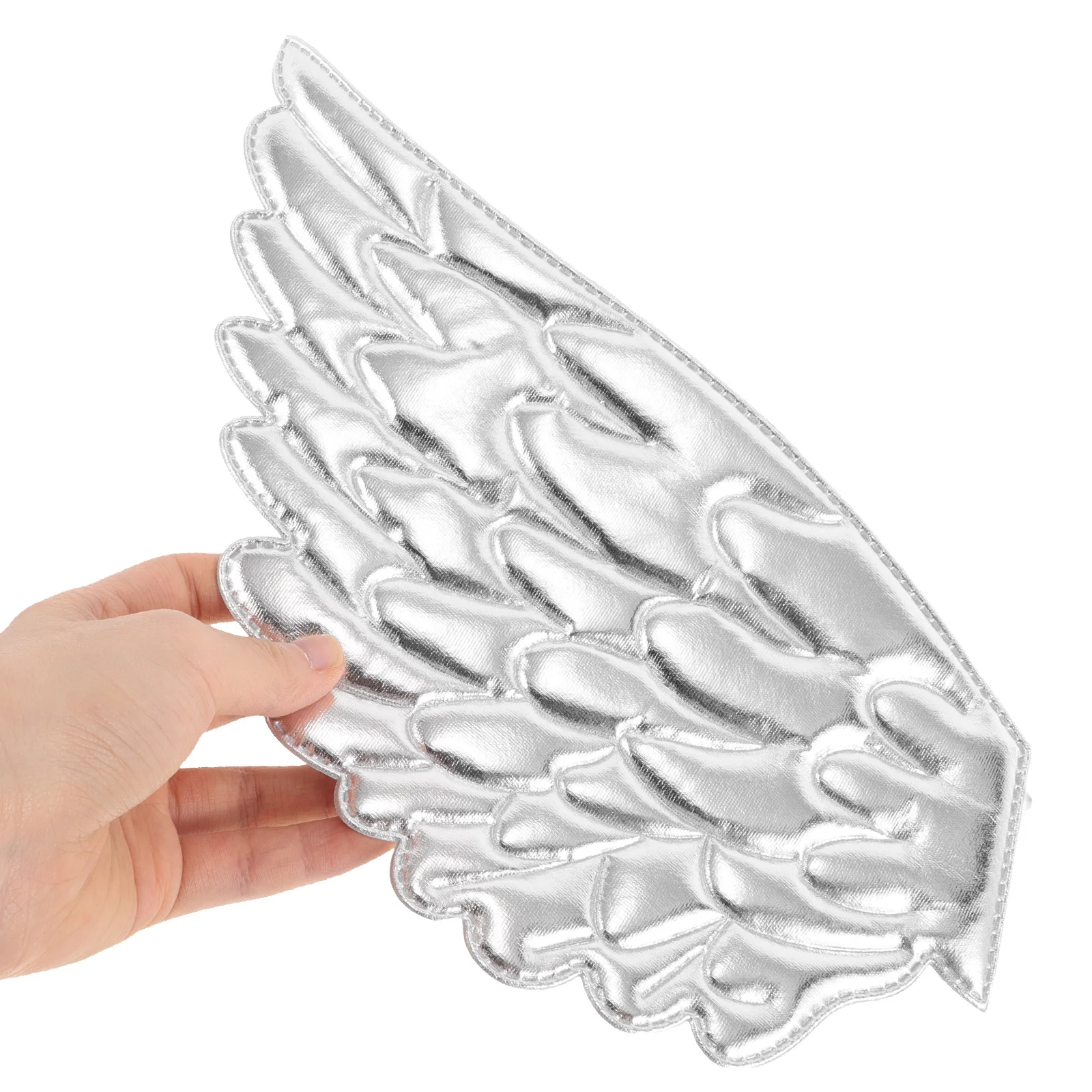 

2pcs Angel Wings Accessories Lightweight Embellishment Fabric Repair Applique Patches Crafts Decorative Wings Bag Charms