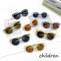 2025 New Matte Children's Sunglasses Cross border Fashion Sunshade and UV Protection Baby Sunglasses