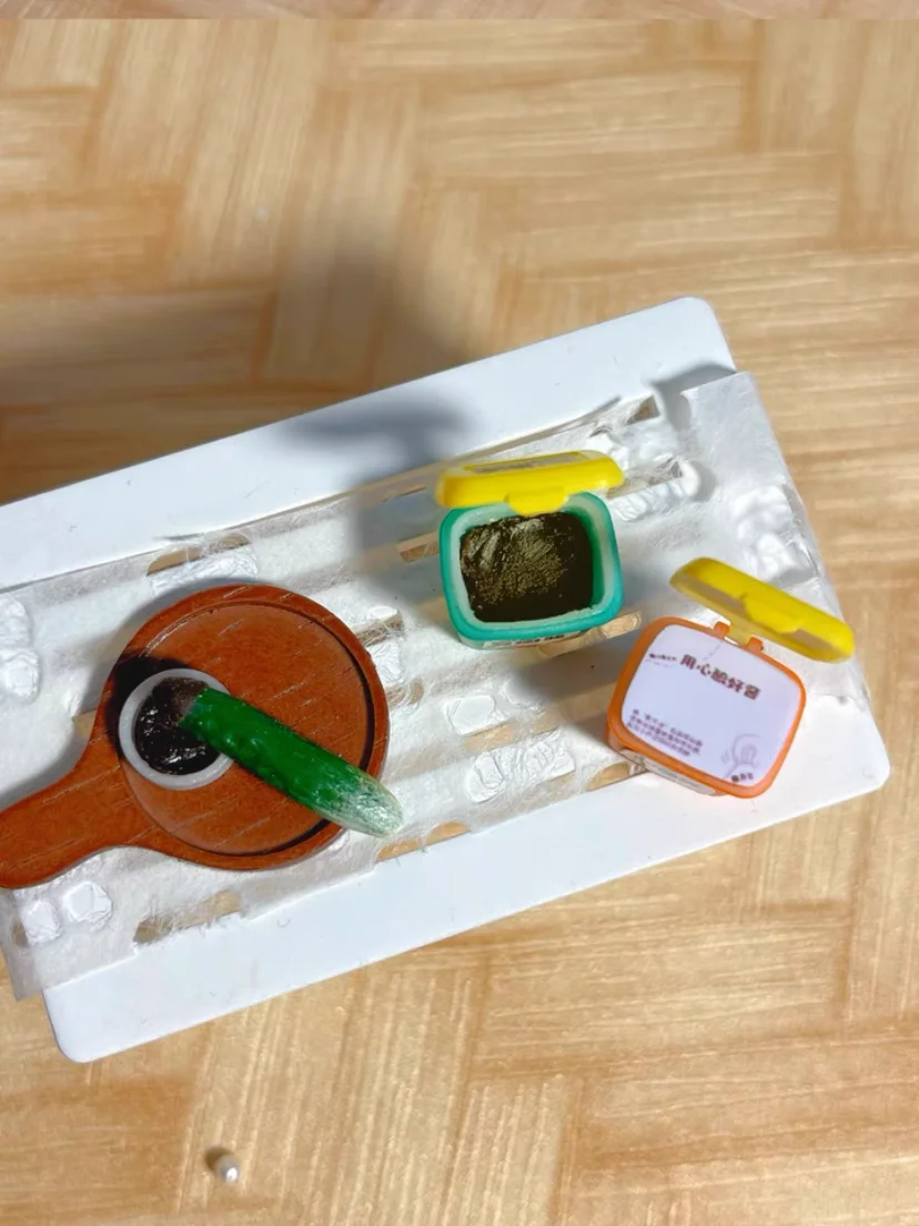 Doll House Miniature Kitchen Salad Dressing Tomato Bolognese Bean Curd Model Mini Snack Milk Black Tea Chocolate Diy Accessories