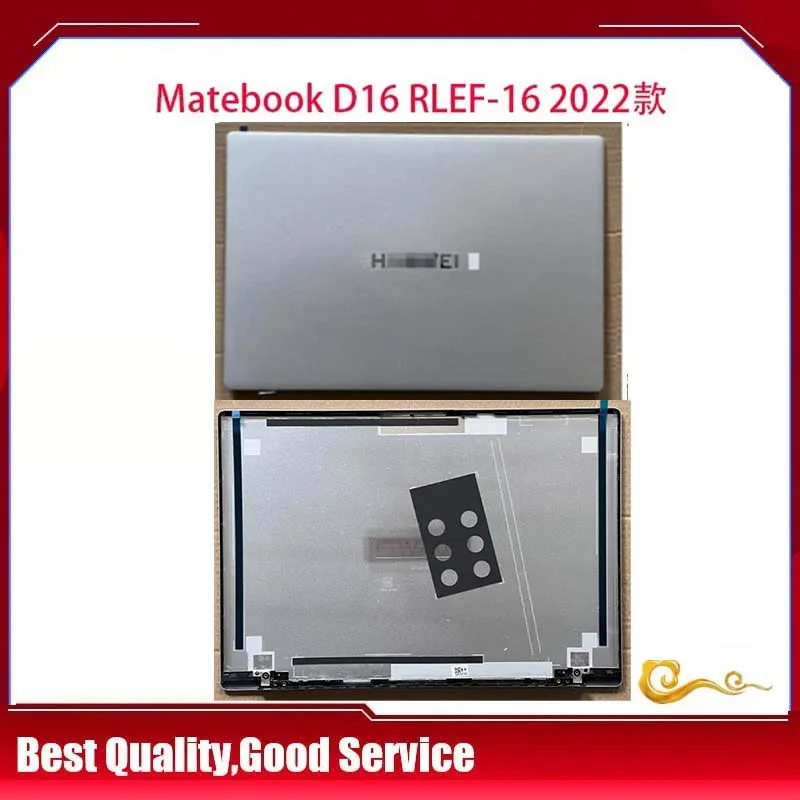 YUEBEISHENG      New/org For Huawei Matebook D 16 D16 RLEF-16 2022Y LCD Back Cover /LCD bezel /Upper cover /Bottom cover,Silver