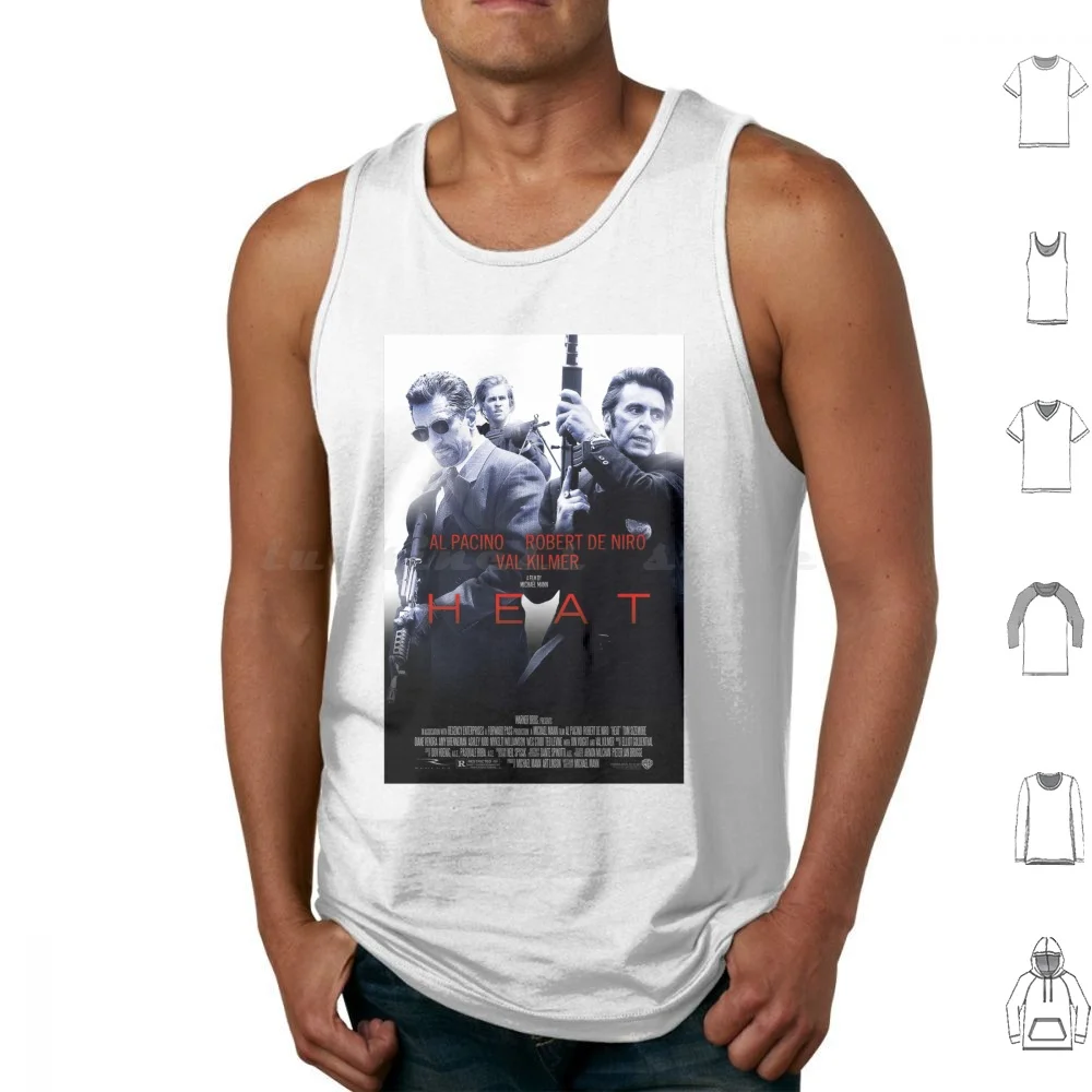 Heat ( 1995 ) Movie Tank Tops Print Cotton Heat Heat Movie Heat Film Heat Vintage Heat Theatre Heat Dvd Heat Blu Ray Heat