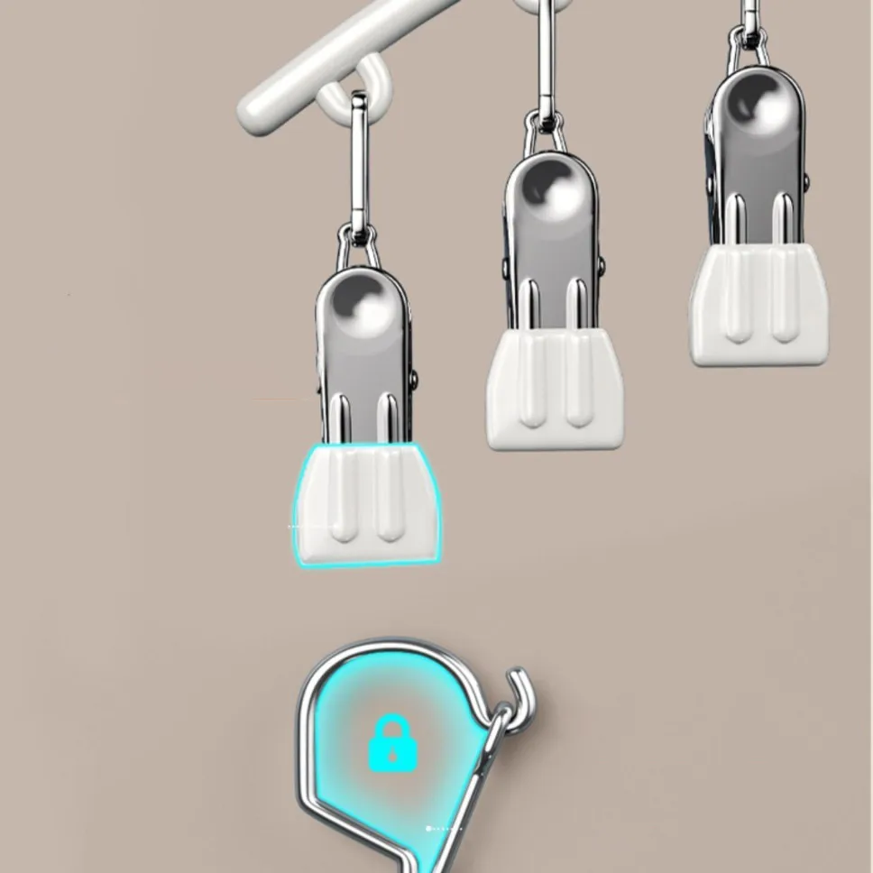 رف تجفيف، مشبك جورب، رف تجفيف خارجي، مقاوم للرياح، مشبك بلاستيكي، رف تجفيف، رف معطف بلاستيكي، سترة منزلية غير قابلة للانزلاق