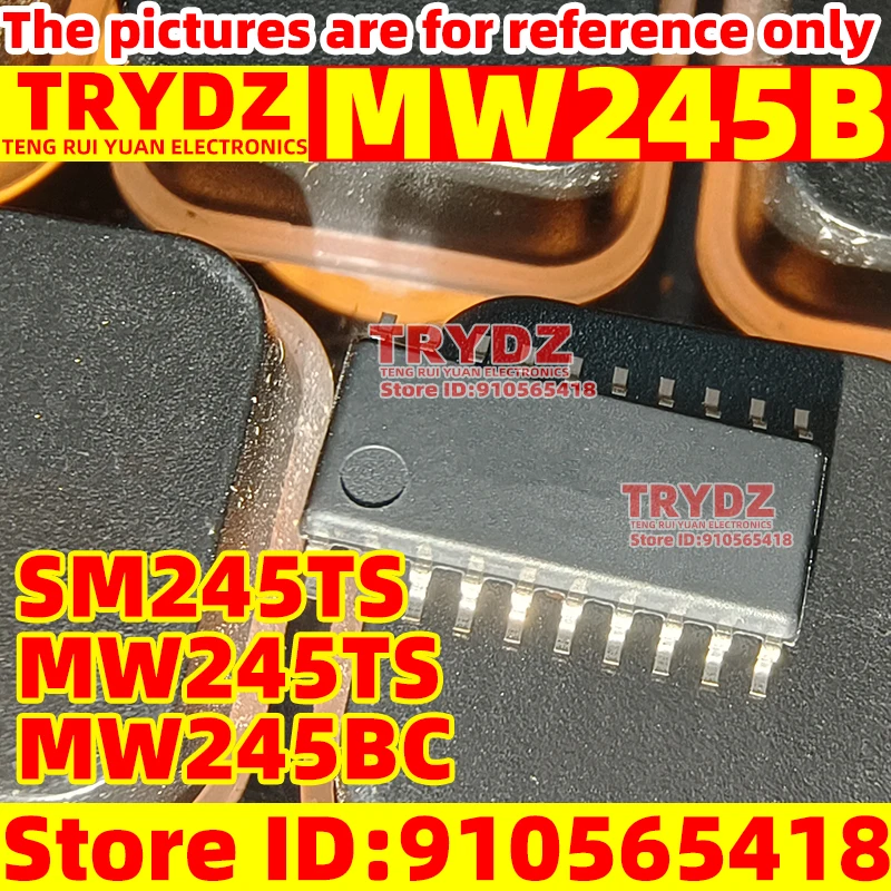 100-5 uds nuevo MW245B MW245BC / SM245TS = MW245TS TSSOP20 pantalla LED IC chip
