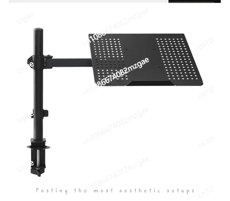 Laptop Stand Desktop Height Increasing Bracket Adjustable Hanging Shelf Base Screen