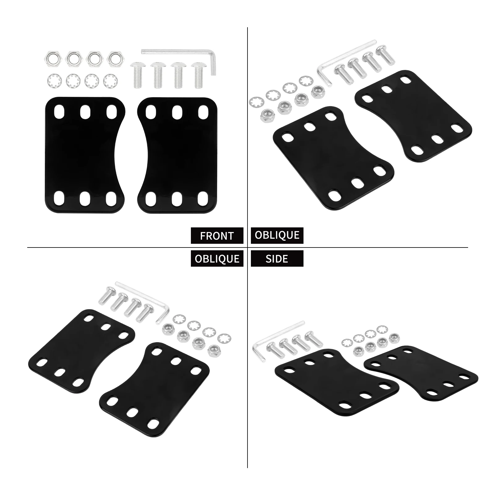 Аксессуары для мотоциклов, подъемные кронштейны для переднего крыла, 21-дюймовый кронштейн для подъема брызговика для Harley Touring Road King Electra Glide 09-2025