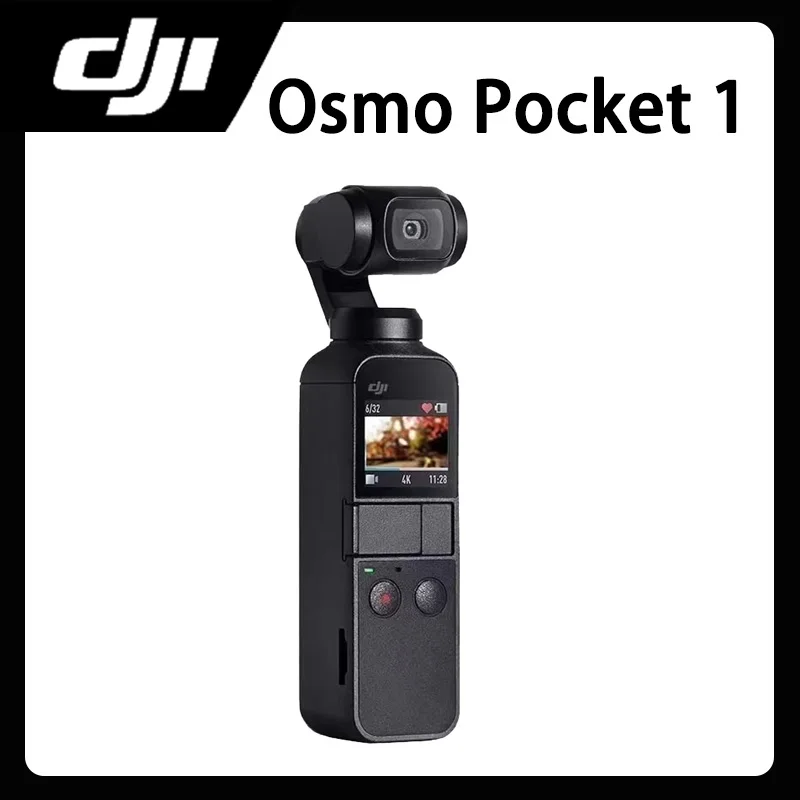 

Original DJI Osmo Pocket 1 3 Axis Gimbal Stabilizer 4K Recording Lightweight Portable Touch Screen Anti Shake Travel Shooting