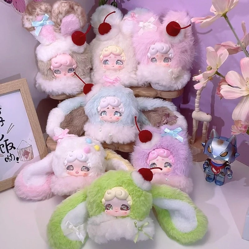 

Lucky Deer Nai Rongrong Ice Series слепая коробка милый кролик аниме кукла загадочная коробка сумка-сюрприз виниловая кукла плюшевая подвеска игрушки подарок