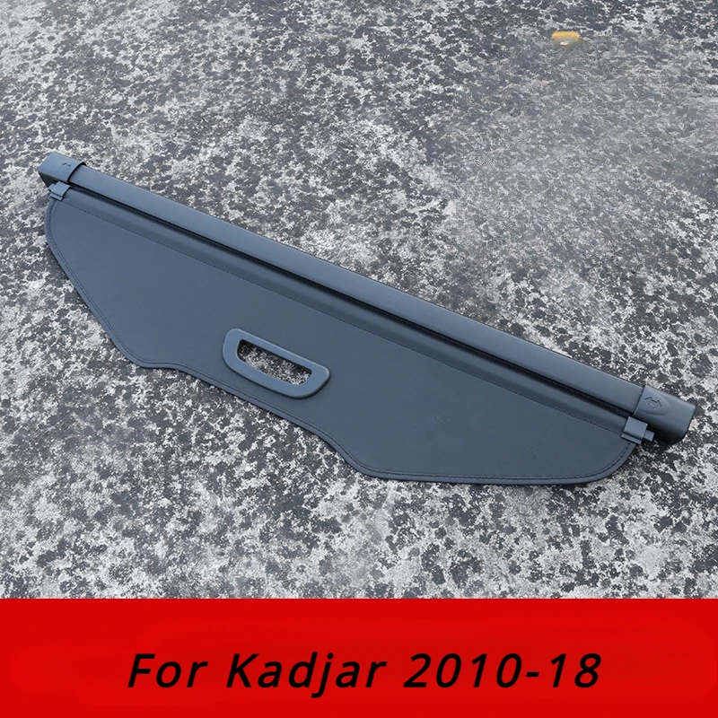 

Крышка багажника для Renault Kadjar 2015-2022, защитный щит, задняя занавеска для багажа, перегородка, органайзер для автомобильных аксессуаров