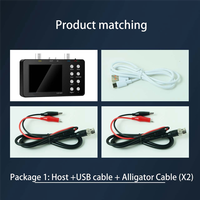 SCO2 Dual Channel Digital Oscilloscope 50M Sampling Rate 10Mhz Analog Bandwidth One Key AUTO Anti Burning Easy To Use SET 1