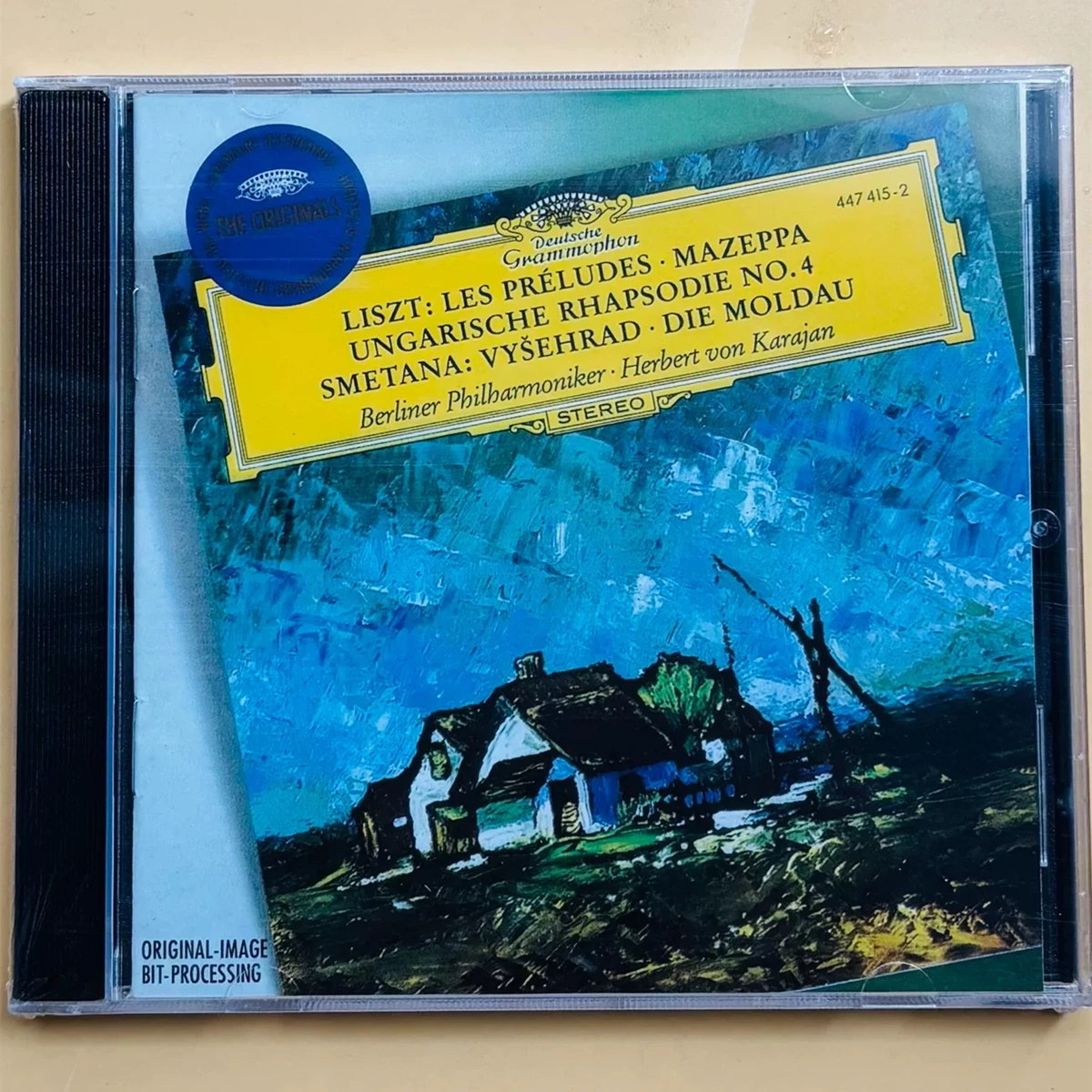 CD de Música de Franz Liszt y Smetana, Álbum Les Preludes Mazeppa, Rapsodia Húngara N.° 4, Disco de Música, Cosplay, Walkman, Bandas Sonoras, Caja