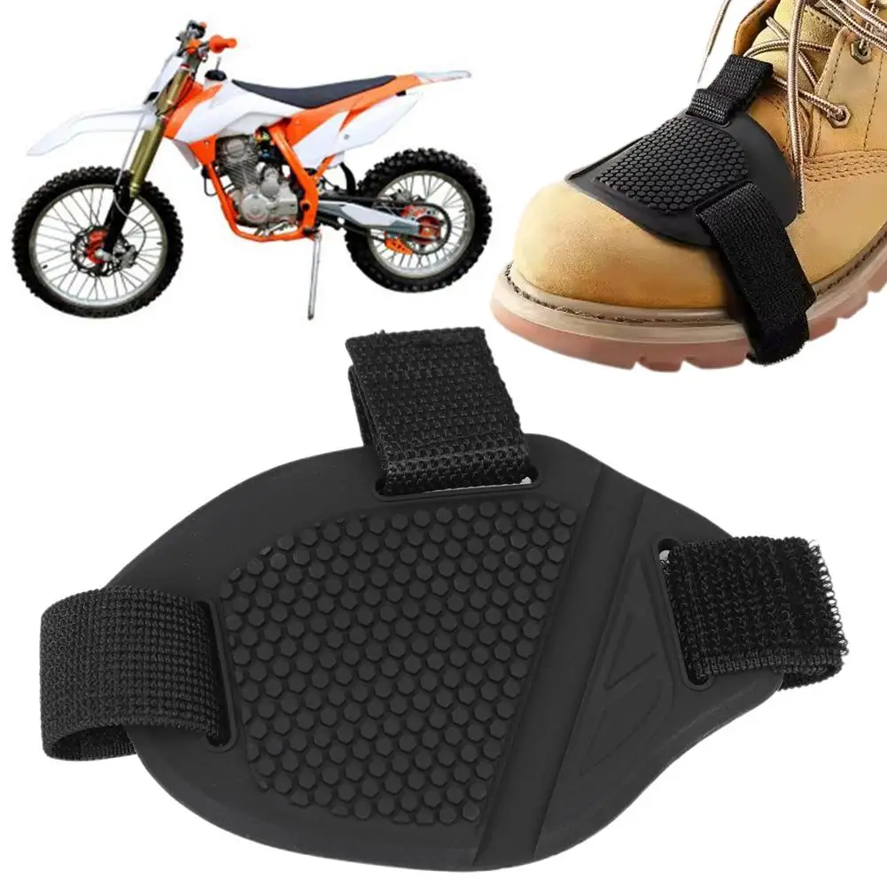 

Motorcycle Shift Pad Gear Shoe Cover Light Shoe Boot Accessories Protector Adjustable Riding motorcycle Weight Rubb V9F5
